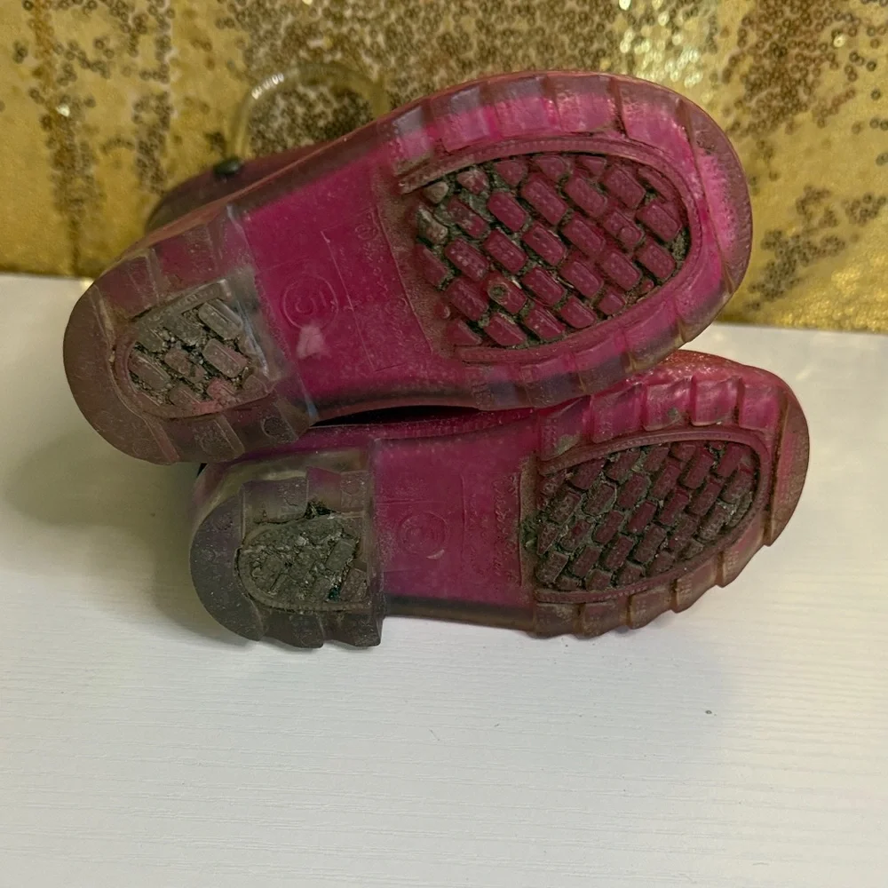 Western Chief Glitter Ombré Light Up Rain Boots